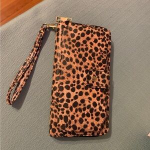 Leopard Print Women's Clutch Wallet